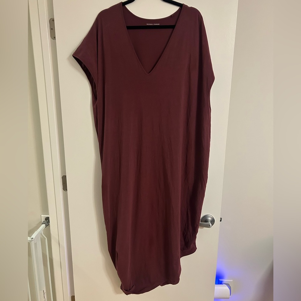 Universal Standard Burgundy Dress